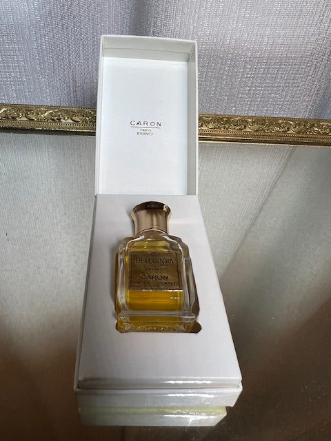 Caron Bellogia extrait (pure parfum) 7 ml. Vintage 1970s. Sealed bottle