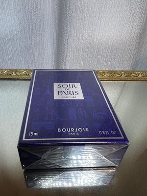 Soir de Paris (Evening in Paris) Bourjois extrait 15 ml. Vintage 1970s. Sealed