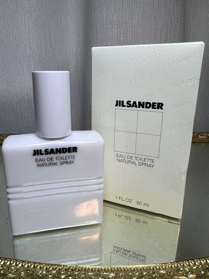 Jil Sander Bath and Beauty Jil Sander edt 30 ml. Vintage 1980s. Full/sealed bottle