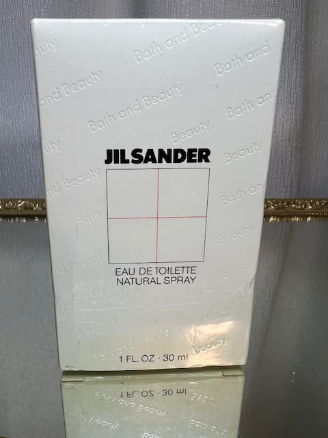 Jil Sander Bath and Beauty Jil Sander edt 30 ml. Vintage 1980s. Full/sealed bottle