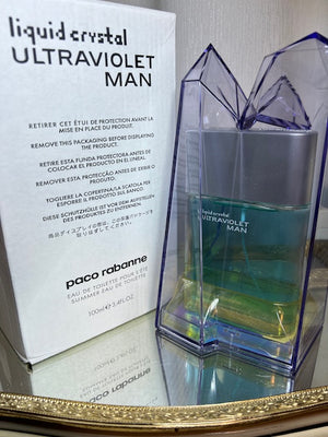 Ultraviolet Liquid Crystal Man Rabanne edt 100 ml. Rare limited edition 2003.