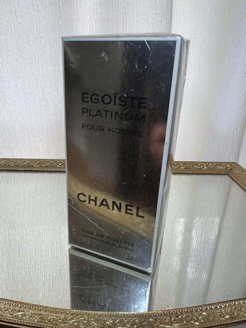 Égoïste Platinum Chanel edt 100 ml. Rare, vintage original 1993. Scellé
