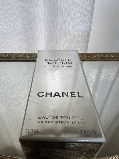 Égoïste Platinum Chanel edt 100 ml. Rare, vintage original 1993. Scellé