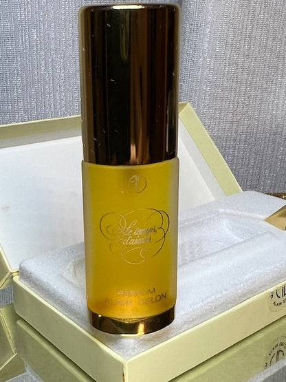 Le Temps D'Aimer Alain Delon extrait 10 ml. Vintage 1981. Flacon scellé