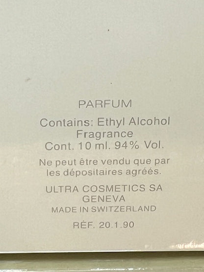 Le Temps D'Aimer Alain Delon extrait 10 ml. Vintage 1981. Flacon scellé