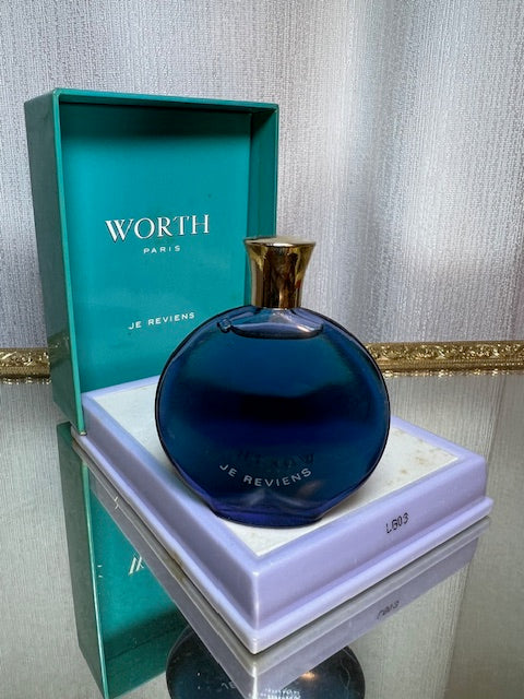 Worth Je Reviens extrait 15 ml. Vintage 1970. Sealed bottle.