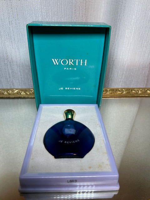 Worth Je Reviens extrait 15 ml. Vintage 1970. Sealed bottle.