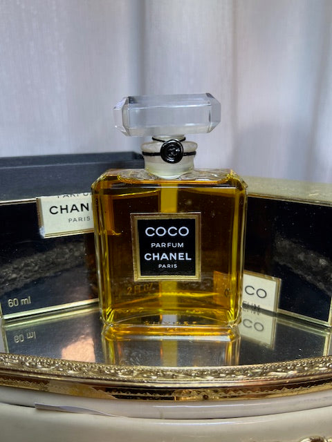 Coco parfum Chanel extrait 60 ml. Rare, vintage 1989. Sealed bottle.