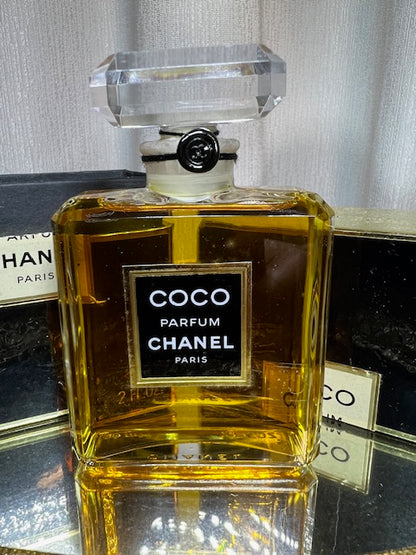 Coco parfum Chanel extrait 60 ml. Rare, vintage 1989. Sealed bottle.