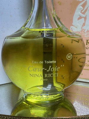 Coeur - Joie Nina Ricci edt 100 ml. Vintage 1970s edition.