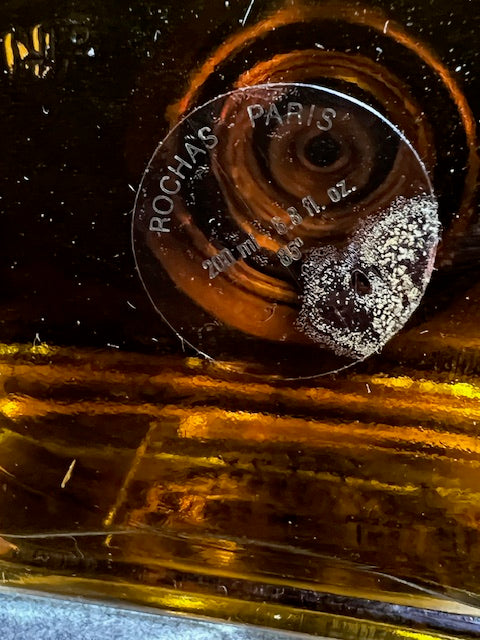 Macassar Rochas edt 200 ml. Rare vintage 1980. Flacon scellé.