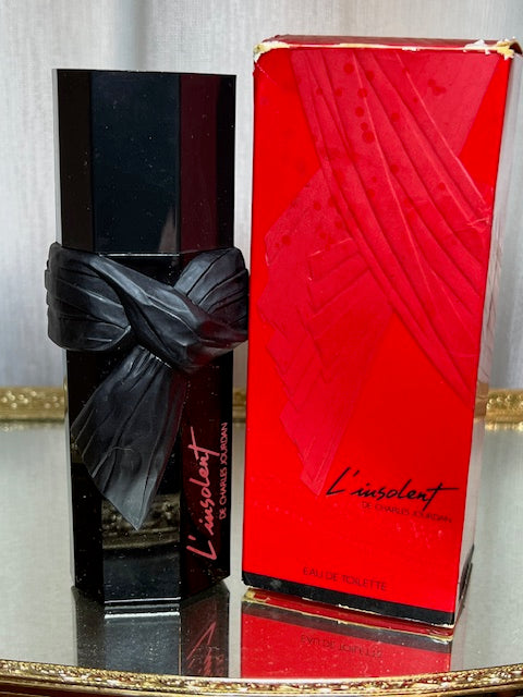 Charles Jourdan l’Insolent edt 50 ml. Rare, vintage first edition. Full/sealed bottle