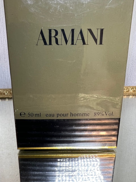 Armani pour homme edt 50 ml. Vintage 1984. Sealed