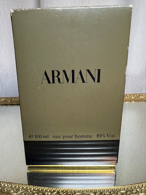 Armani pour homme balm apres rasage 100 ml. Vintage 1984. Sealed.