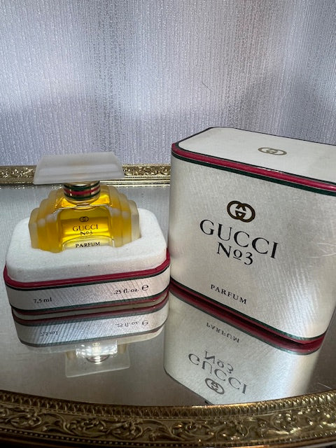 Gucci III extrait 7,5 ml. Vintage, original edition. Sealed bottle.