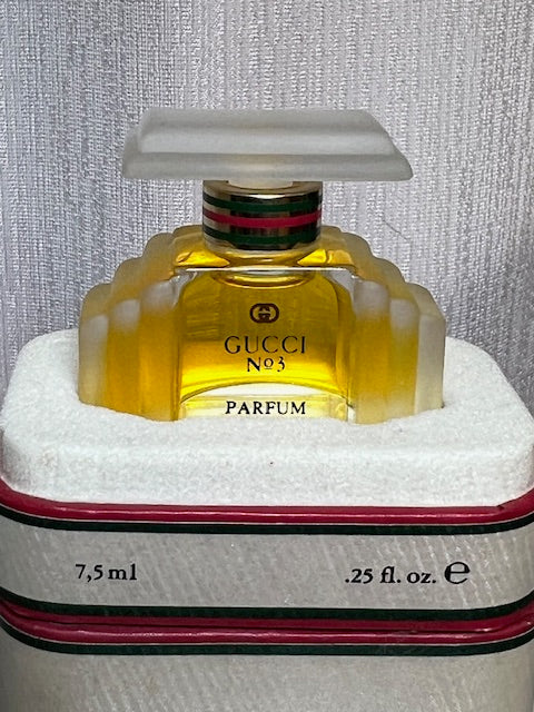 Gucci III extrait 7,5 ml. Vintage, original edition. Sealed bottle.