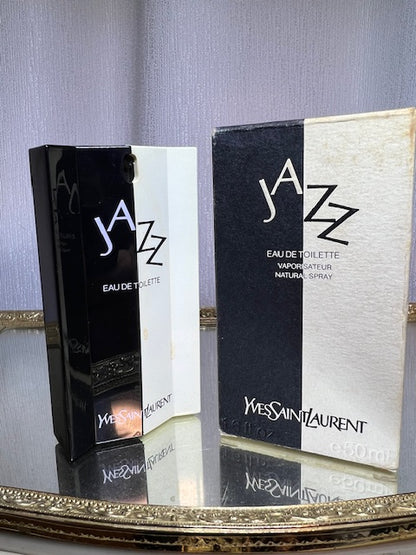 Jazz YSL edt 50 ml. Rare, vintage 1990. Sealed/full bottle