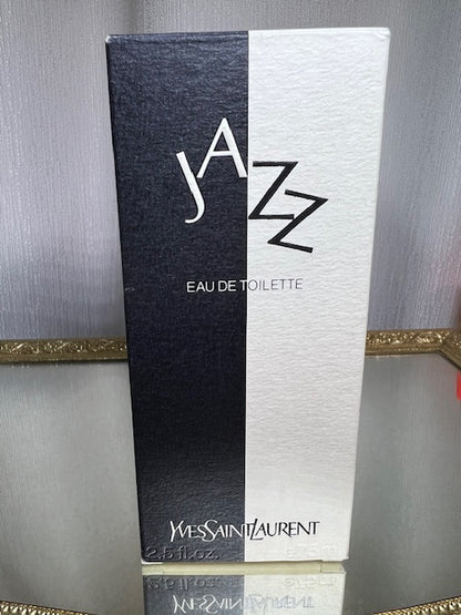 Jazz YSL edt 75 ml. Rare, vintage 1990. Flacon scellé/plein