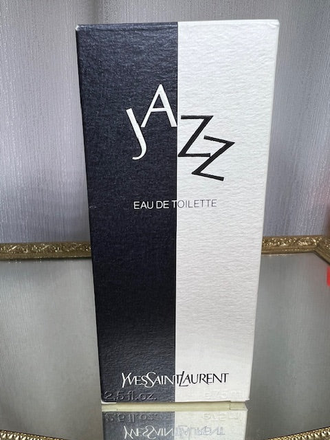 Jazz YSL edt 75 ml. Rare, vintage 1990. Sealed/full bottle