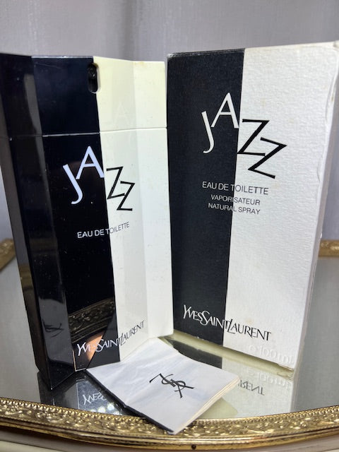 Jazz YSL edt 100 ml. Rare, vintage 1990. Sealed/full bottle