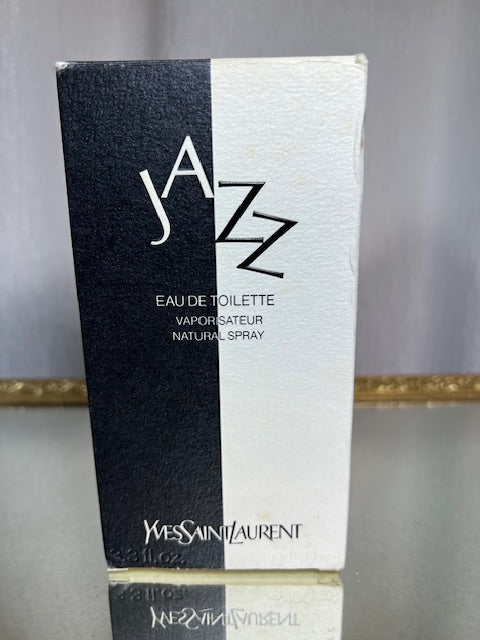 Jazz YSL edt 100 ml. Rare, vintage 1990. Sealed/full bottle