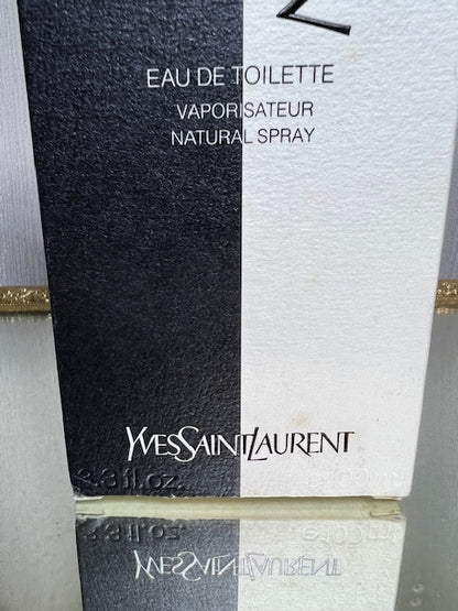 Jazz YSL edt 100 ml. Rare, vintage 1990. Sealed/full bottle