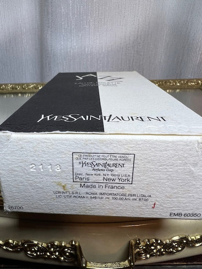 Jazz YSL edt 100 ml. Rare, vintage 1990. Sealed/full bottle