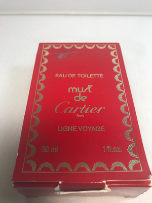 Must de Cartier edt 30 ml. Rare, vintage first edition.