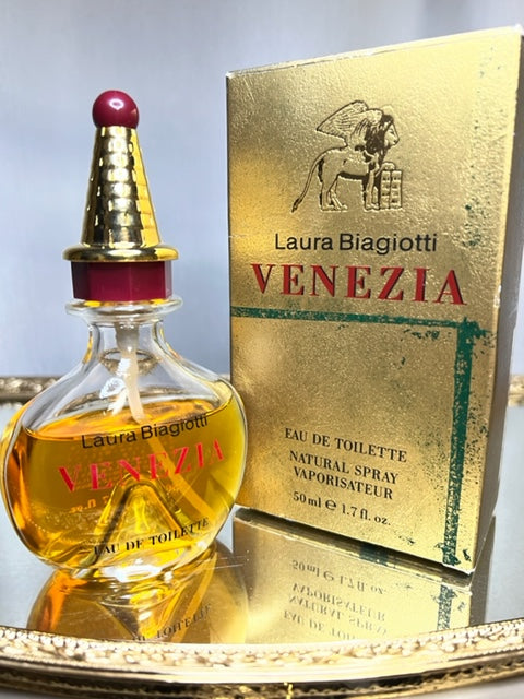 Venezia Laura Biagiotti edp 50 ml. Vintage first edition.