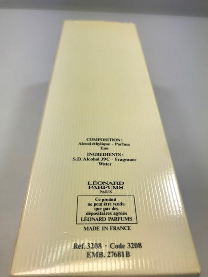 Leonard de Leonard Eau de toilette 100 ml. Rare vintage 