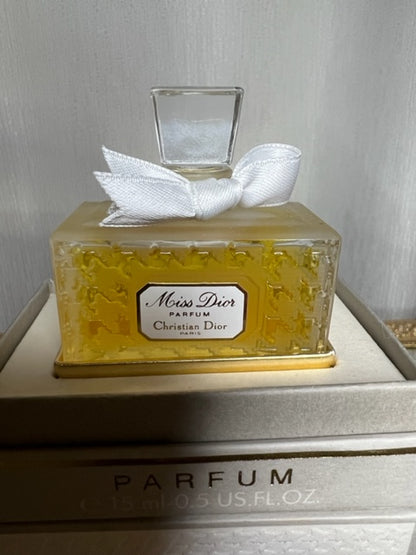 Miss Dior pure parfum 15 ml. Vintage 1990. Sealed