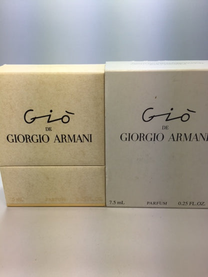 Gio De Giorgio Armani pure parfum 7,5 ml. Rare vintage first