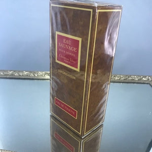 Eau Sauvage Pour Homme Dior edt 100 ml. Extreme rare edition 1970s. Sealed. Weight 298g!