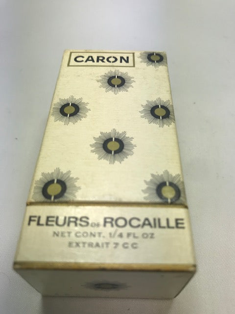Fleur de Rocaille Caron extrait 7 ml Rare vintage 1960s. 