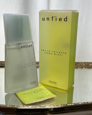 Untied Shiseido edt 50 ml. Rare, vintage 1991. Sealed bottle