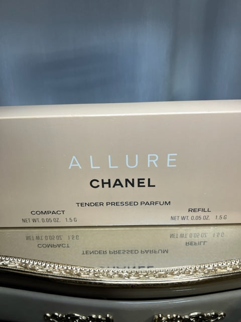 Coffret de parfums pressés Chanel Allure. Vintage 1996. Scellé