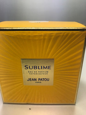 Sublime Jean Patou eau de parfum 50 ml. Rare vintage first 