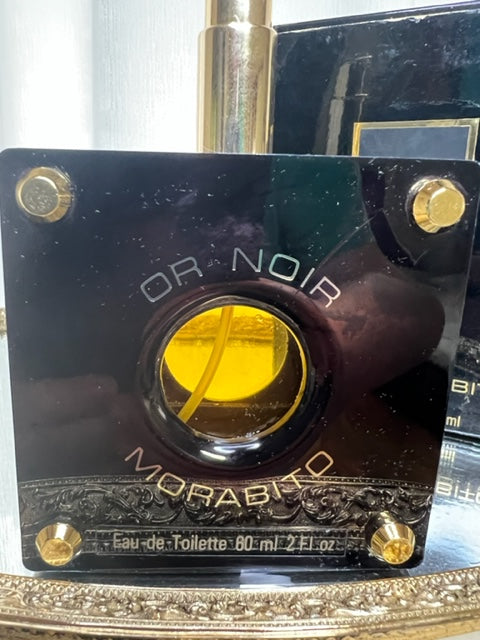 Or Noir Morabito edt 60 ml. Rare, édition originale vintage 1980.