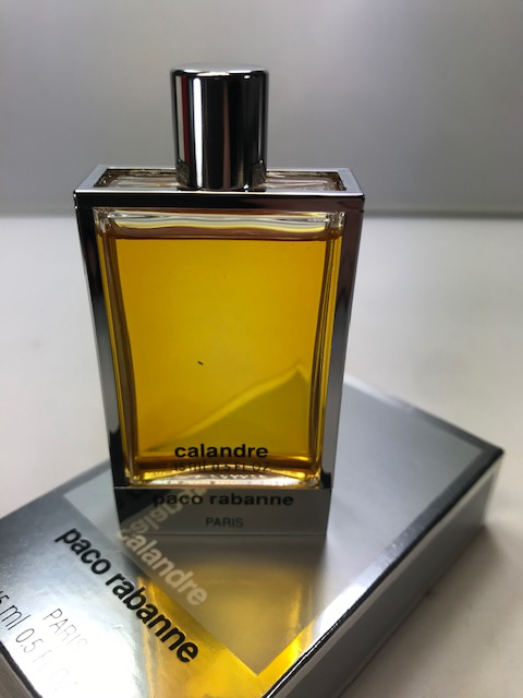 Calandre Paco Rabanne extrait parfum 15 ml. Rare, vintage. Sealed