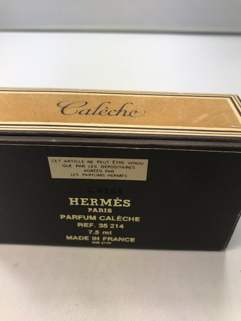 Caleche Hermès pure parfum 7,5 ml. Rare vintage 1970s. 