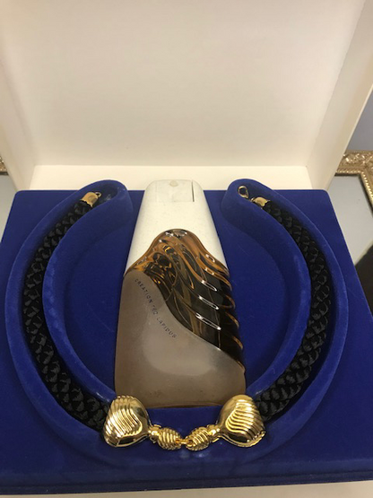 Coffret Ted Lapidus Création EDT 100 ml et collier. Rare original des années 1980.