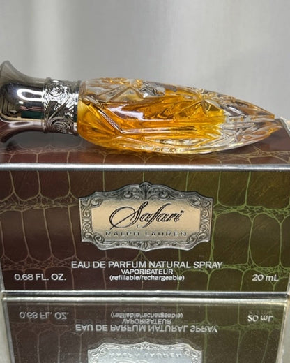 Safari Ralph Lauren edp 20 ml. Vintage first edition. Sealed