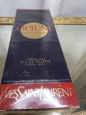 Opium Pour Homme edt 100 ml. Vintage 1995 original edition. Sealed