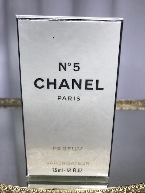 Chanel No 5 pure parfum 7,5 ml. Vintage 1980. Sealed