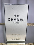 Chanel No 5 pure parfum 7,5 ml. Vintage 1980. Sealed