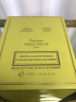 L’air du temps Nina Ricci pure parfum 7,5 ml. Sealed. Vintage 1970.