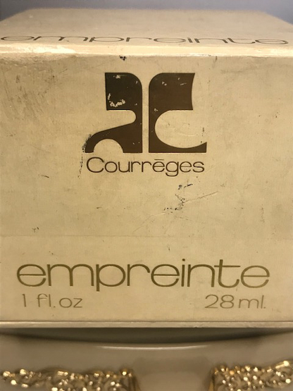 Empreinte Courreges pure parfum 28 ml. Raro, vintage anni '70. Flacone sigillato