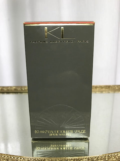 KL Karl Lagerfeld edt 50 ml. Rare vintage 1983 original edition.
