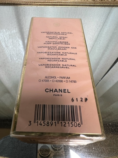 Chanel No 5 Parfum Spray Refill Vintage .5 FL Oz 6 ML