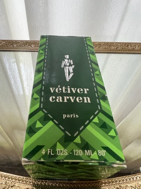 Vetiver Carven edt 100 ml. Rare, vintage 1970. Sealed bottle.